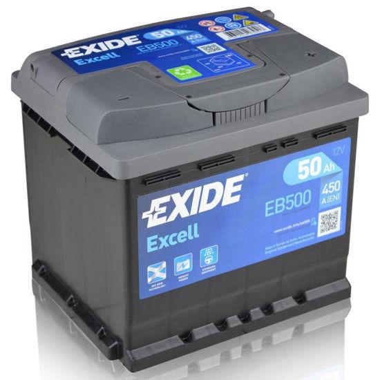 EXIDE Акумулатор excell 50ah 450a