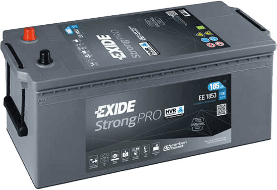 EXIDE Акумулатор strong pro carbon euro 6 185ah 1100a