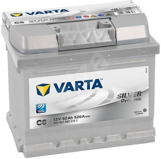 VARTA Акумулатор silver dynamic 52ah 520a