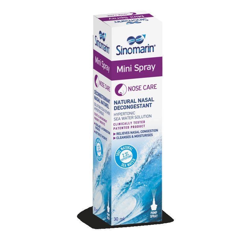 Gerolymatos Sinomarin Mini Хипертоничен Раствор на Морска Вода Спреј 30 Ml