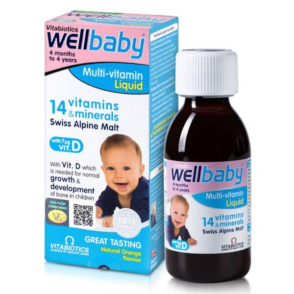Vitabiotics Wellbaby Multi-Vitamin Суспензија 150Ml