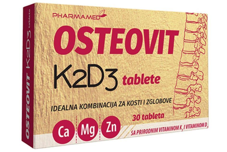 Pharmamed Osteovit K2D3 Таблети, 30 Таблети