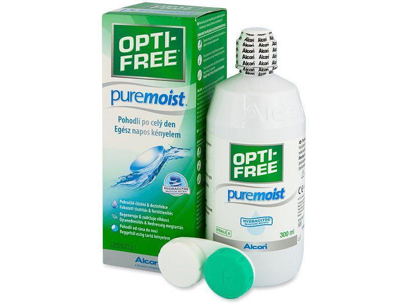 Alcon Opti-Free Puremoist Раствор за Леќи 300Ml