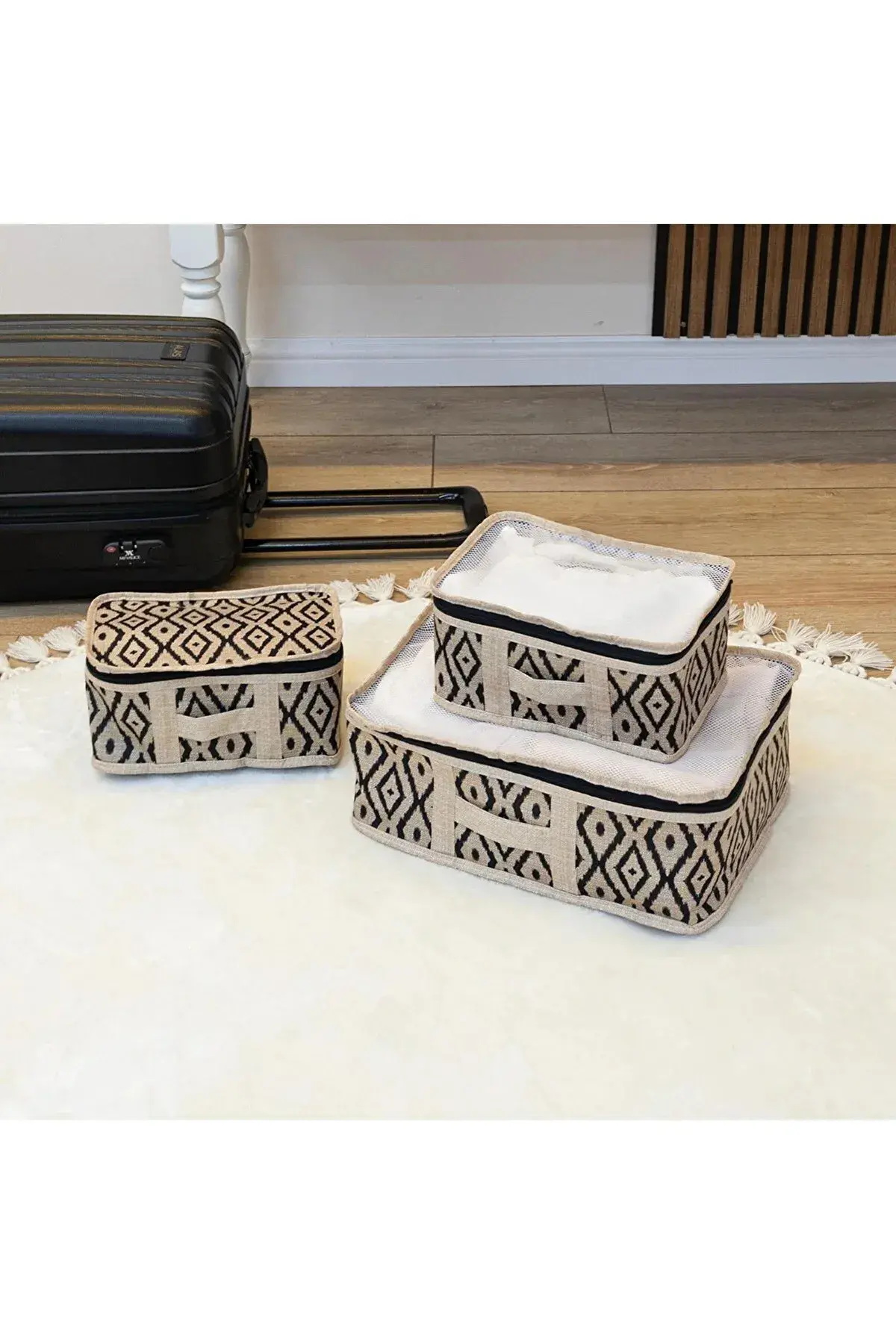 ALAS Сет Организатор за куфер со 3 дела