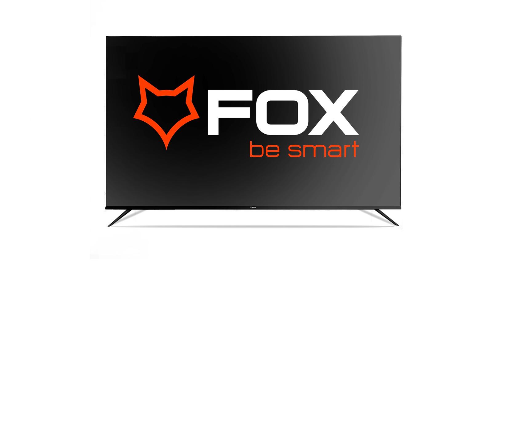 FOX 75WOS640E Смарт ТВ 75", UHD 4K, 3840×2160, црна