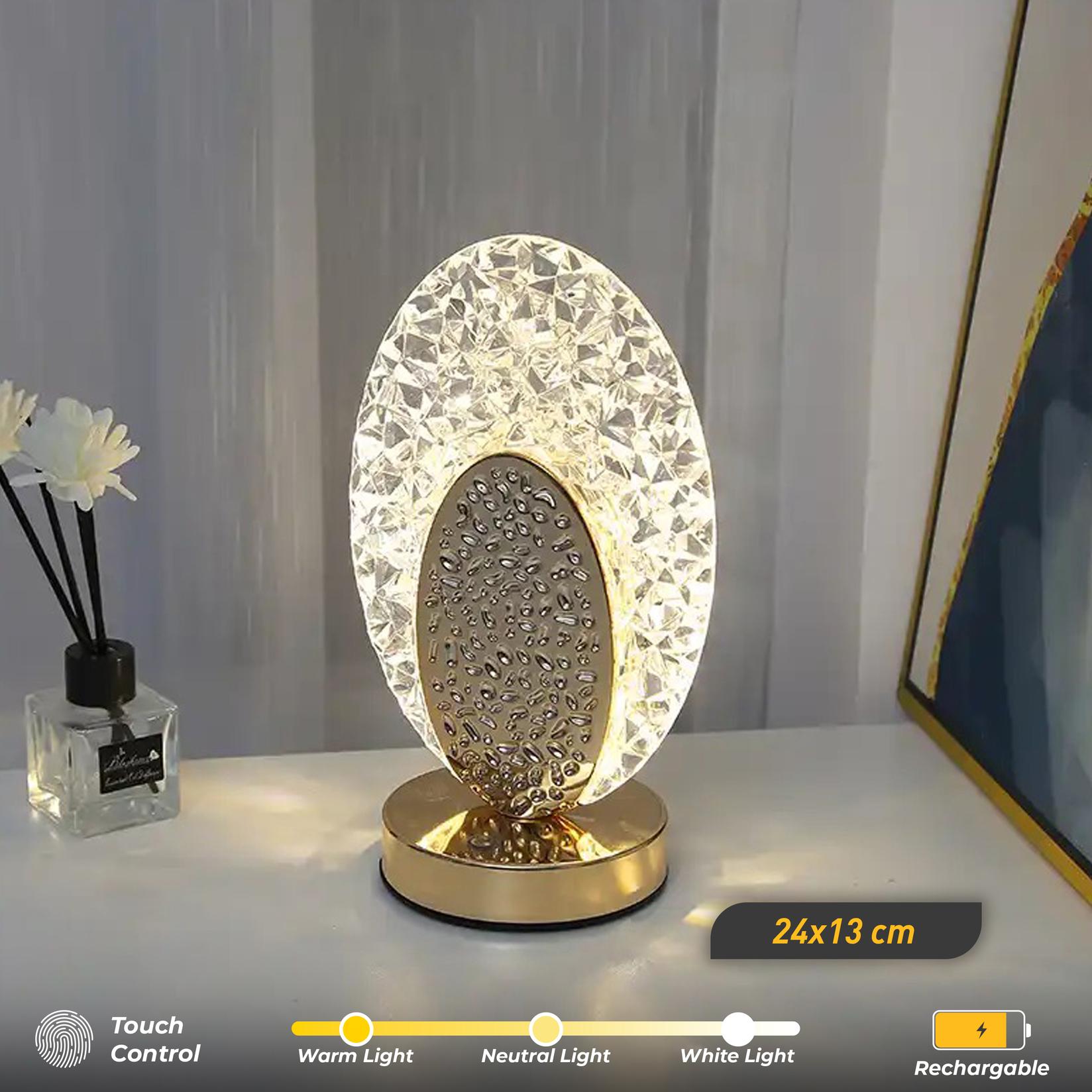 ЛЕД Ламба, со три нивоа на осветлување, се полни на струја