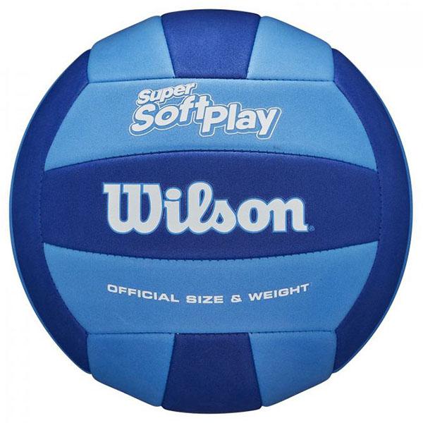 WILSON Volleyball Super Soft Play Of WV4006001XBOF светло сина