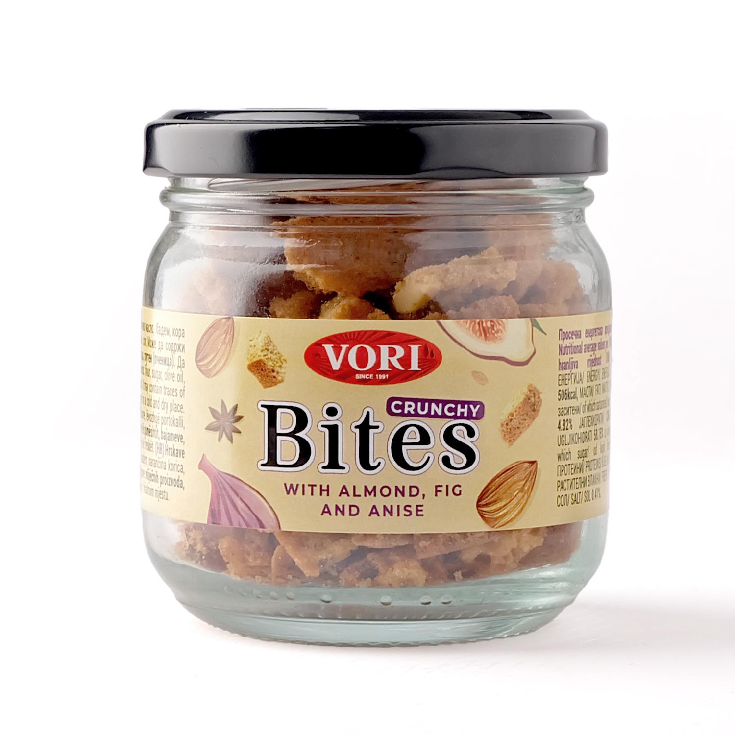 VORI'S DELICATESSEN Кубети со бадем, смоква и анасон, 50 г