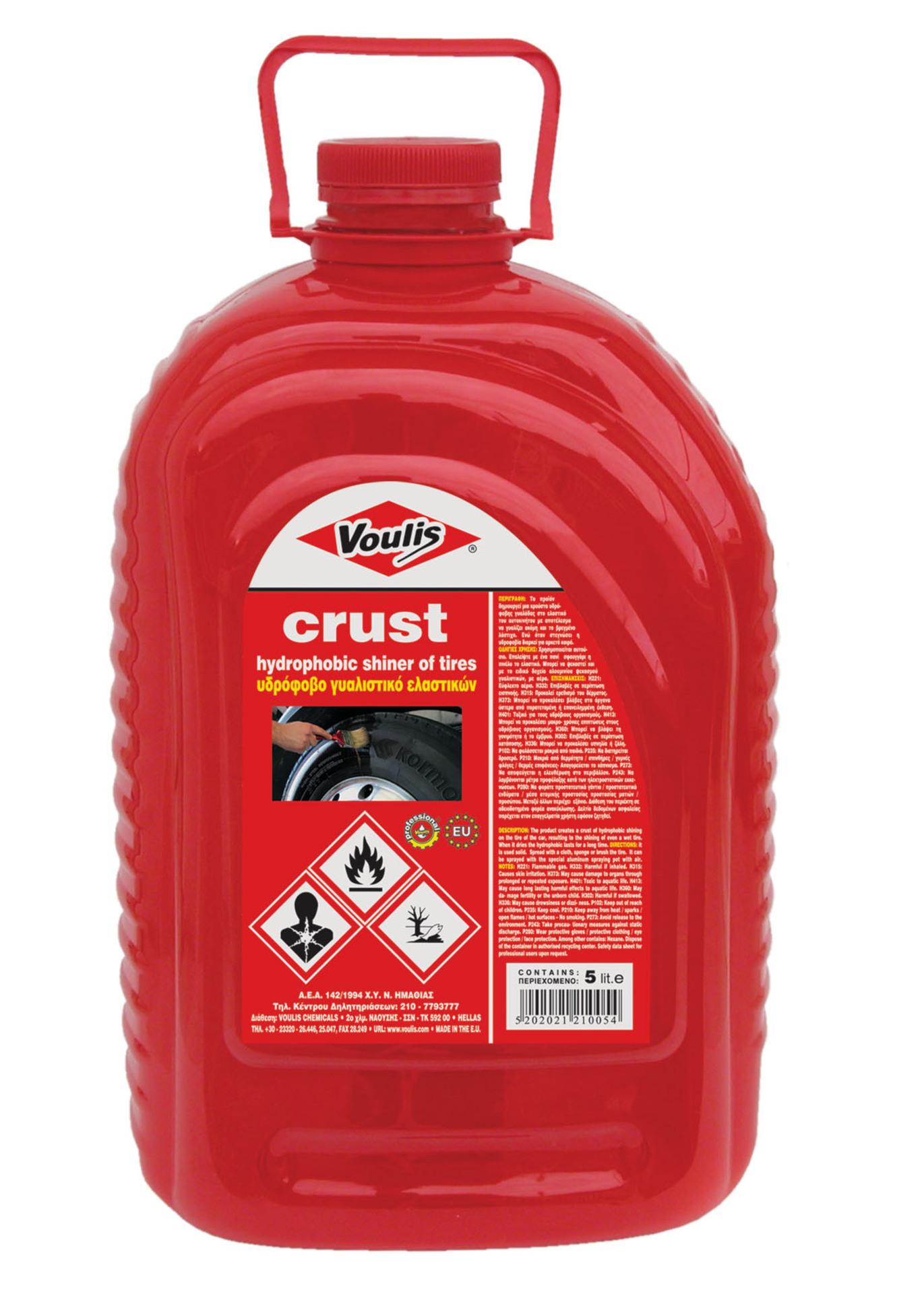 VOULIS Средство за нега на гуми Crust 5l