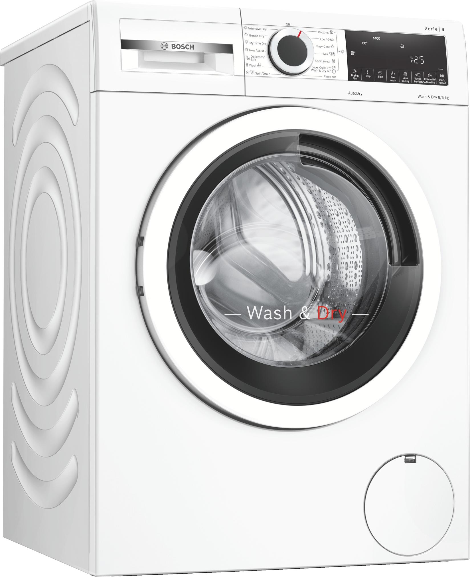 Bosch WNA13400BY Машина за перење и сушење, 8 kg/5 kg