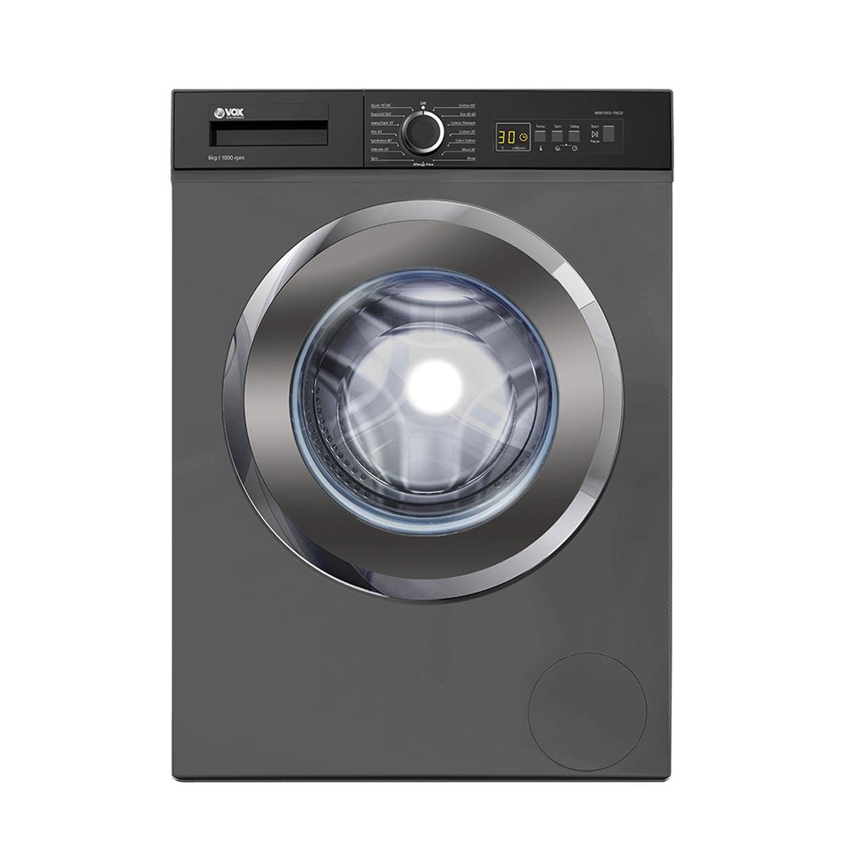 VOX  Машина за перење  WM 1060 T0GD сребрена