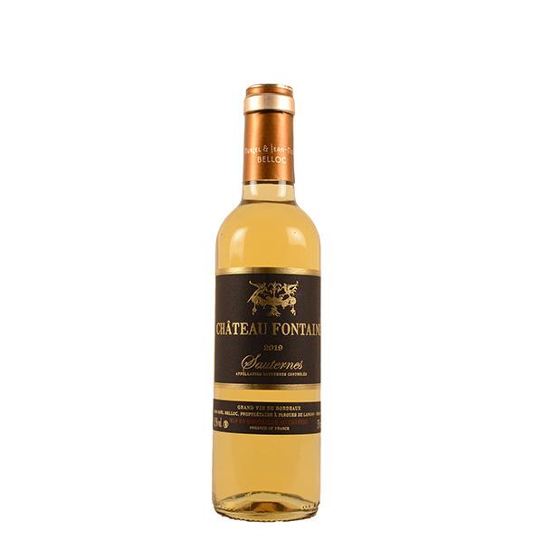 CHATEAU FONTAINE Вино sauternes blanc 2019, 0.375l