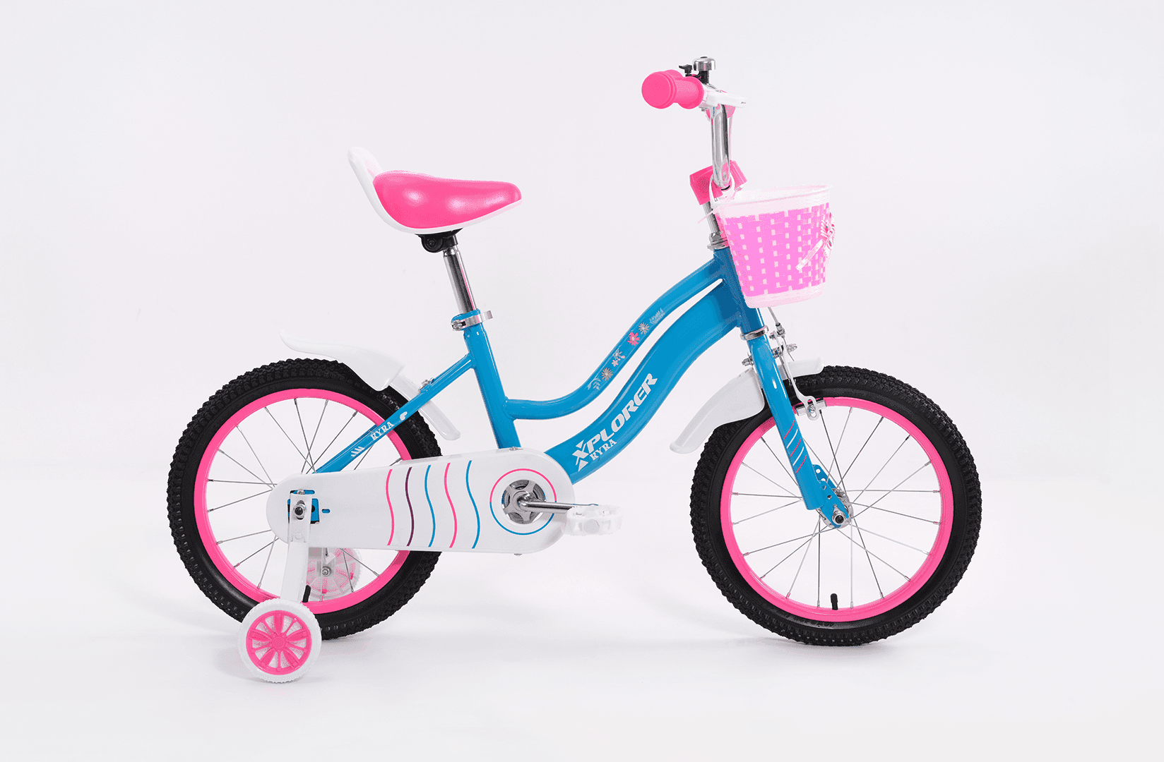 Детски велосипед Xplorer Kyra, 16", син