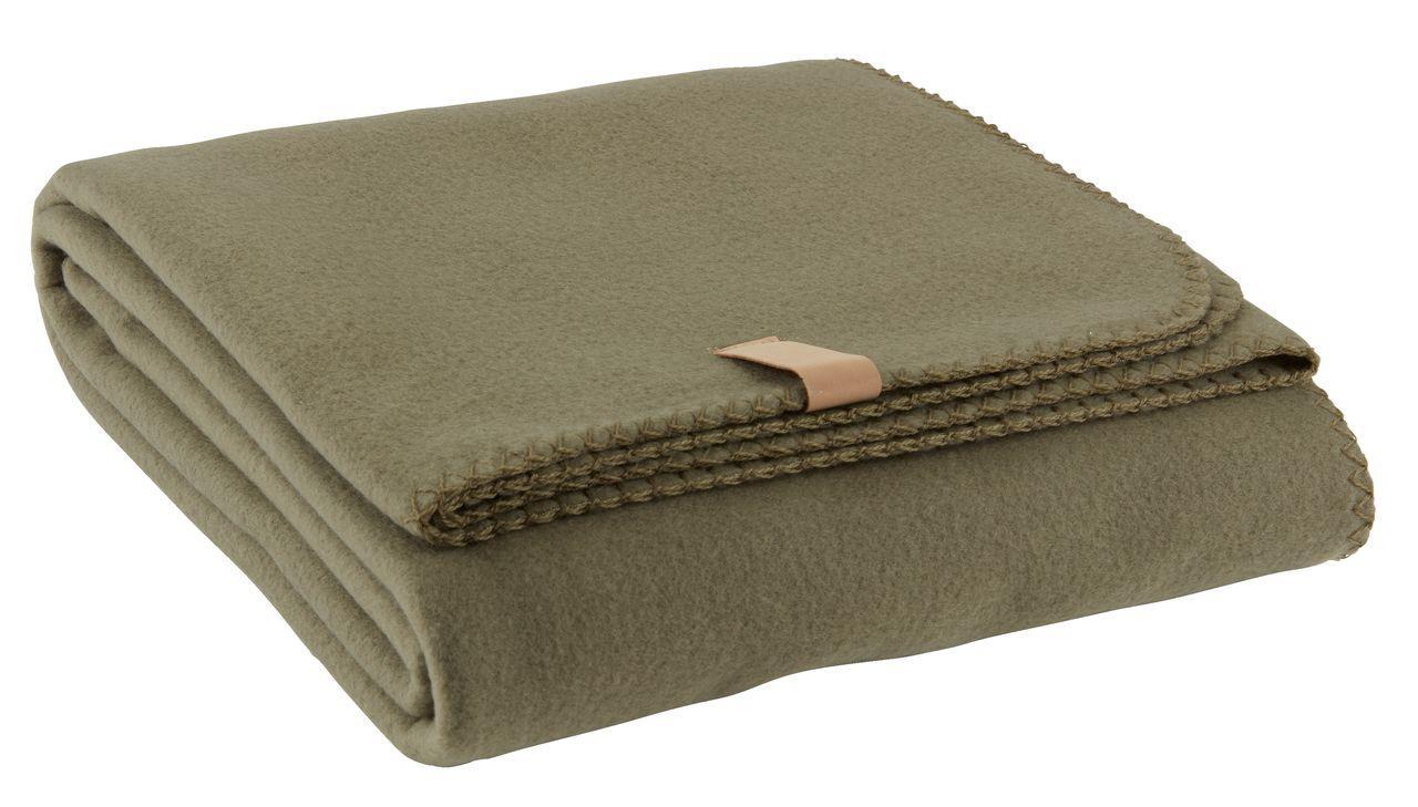 Ќебе DAGLILJE fleece 130x170 зелена боја