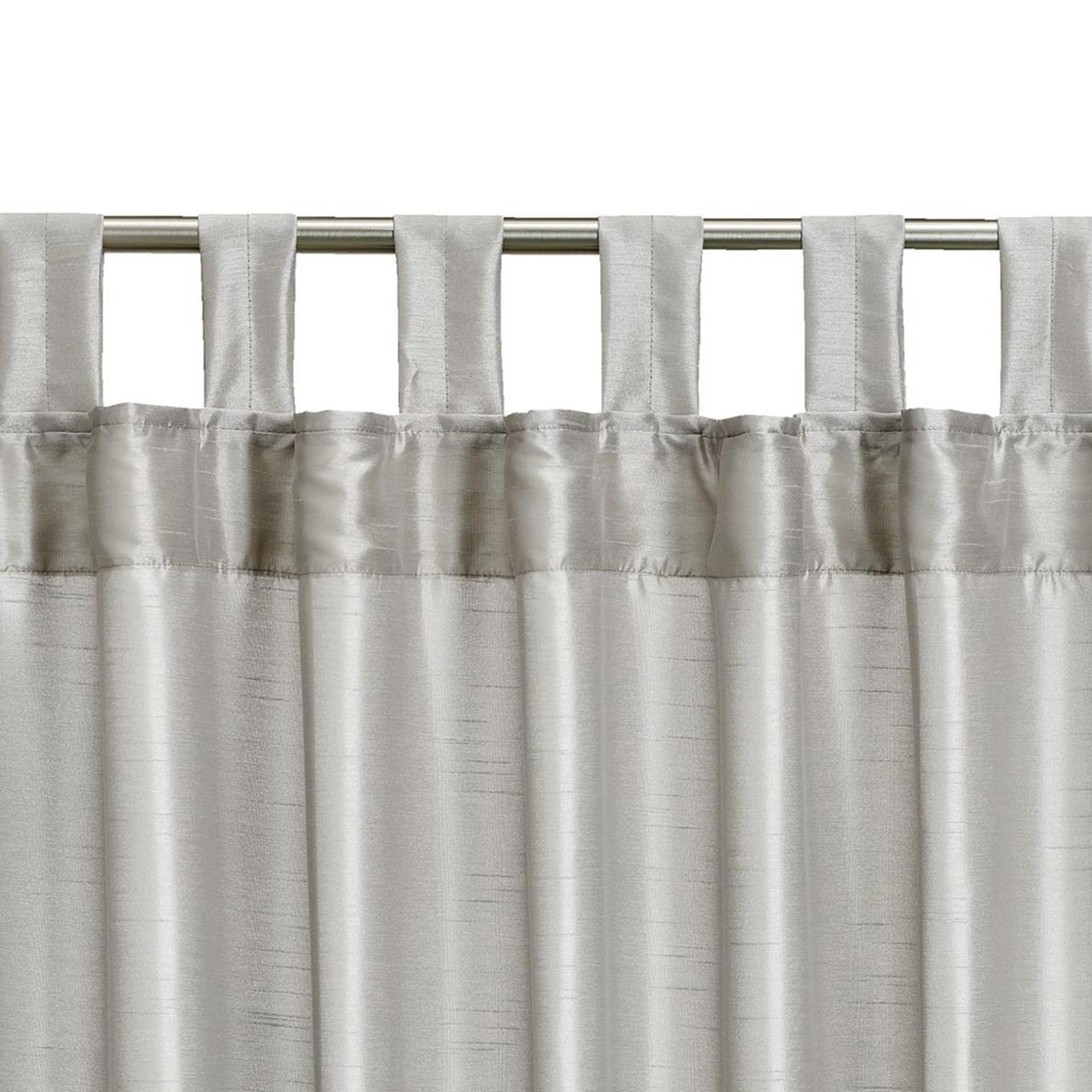 Завеса LUPIN 1x140x300 сребрена боја