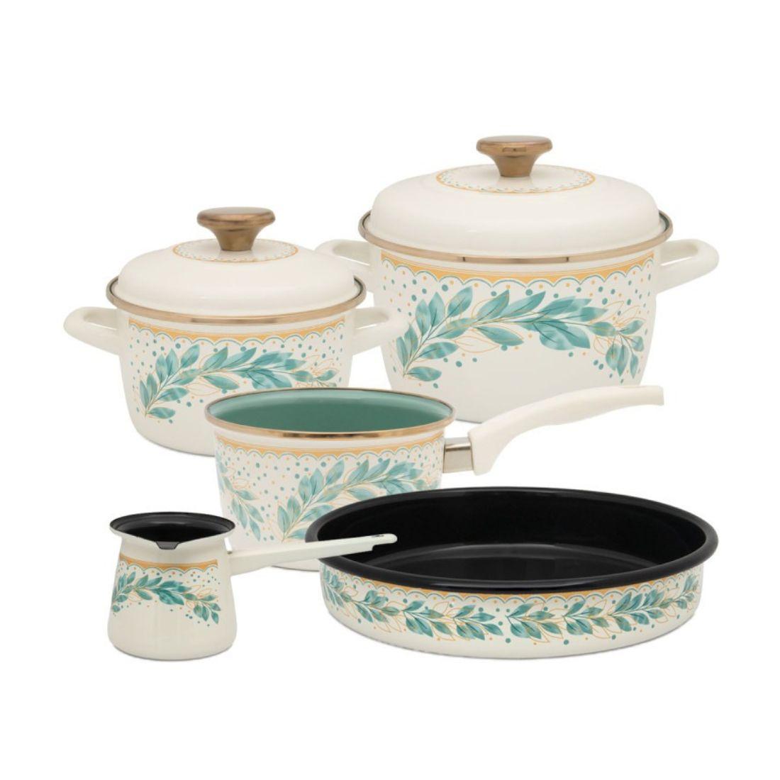 METALAC Комплет прибор за јадење Green Line, 5 парчиња