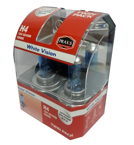 PRAXIS Халогени светилки 2/1 H4 12V 60/55W