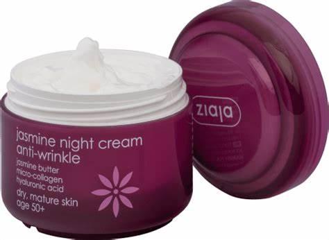 ZIAJA Јасмин ноќна Крема против брчки