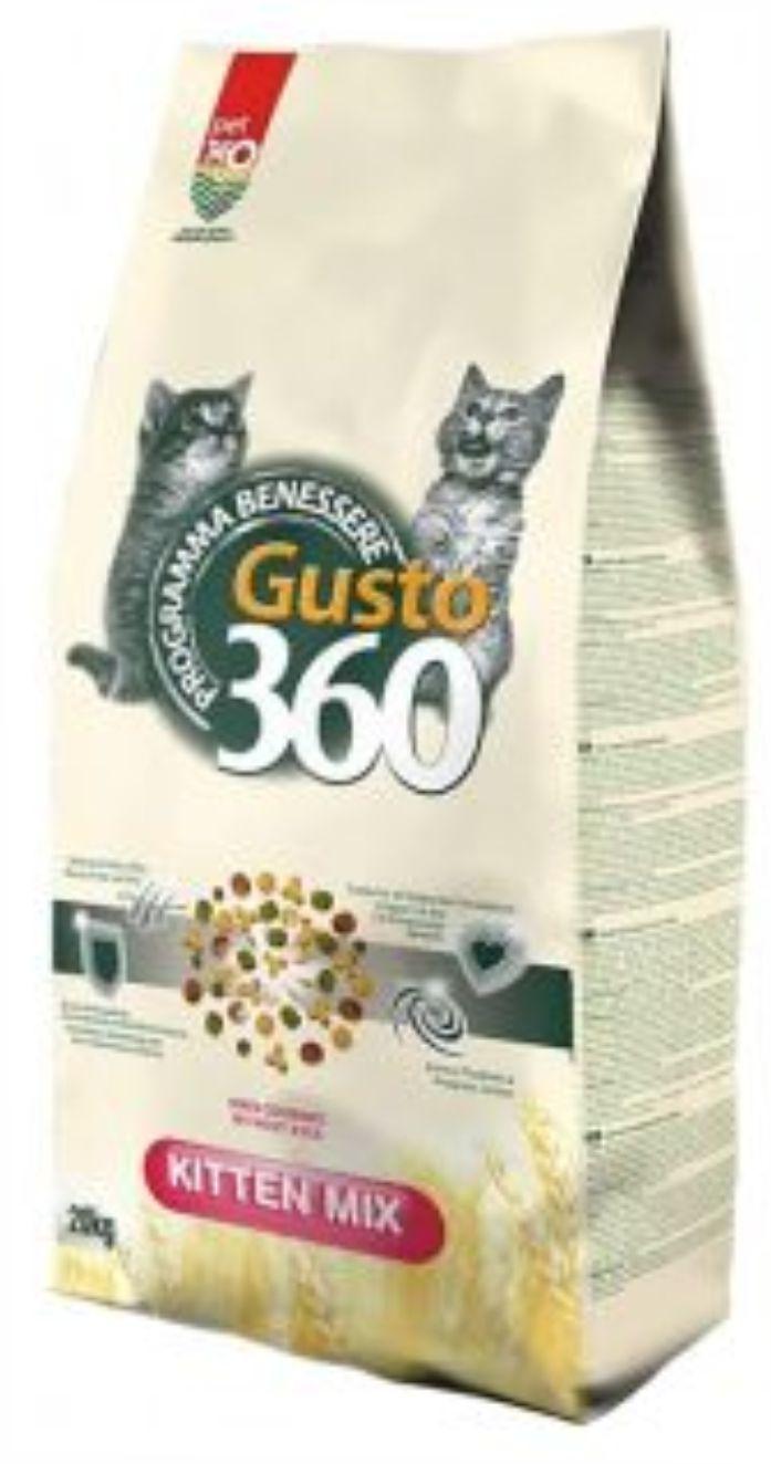 Pet360 Сува храна за мачиња Gusto 360, месо, 20 кг
