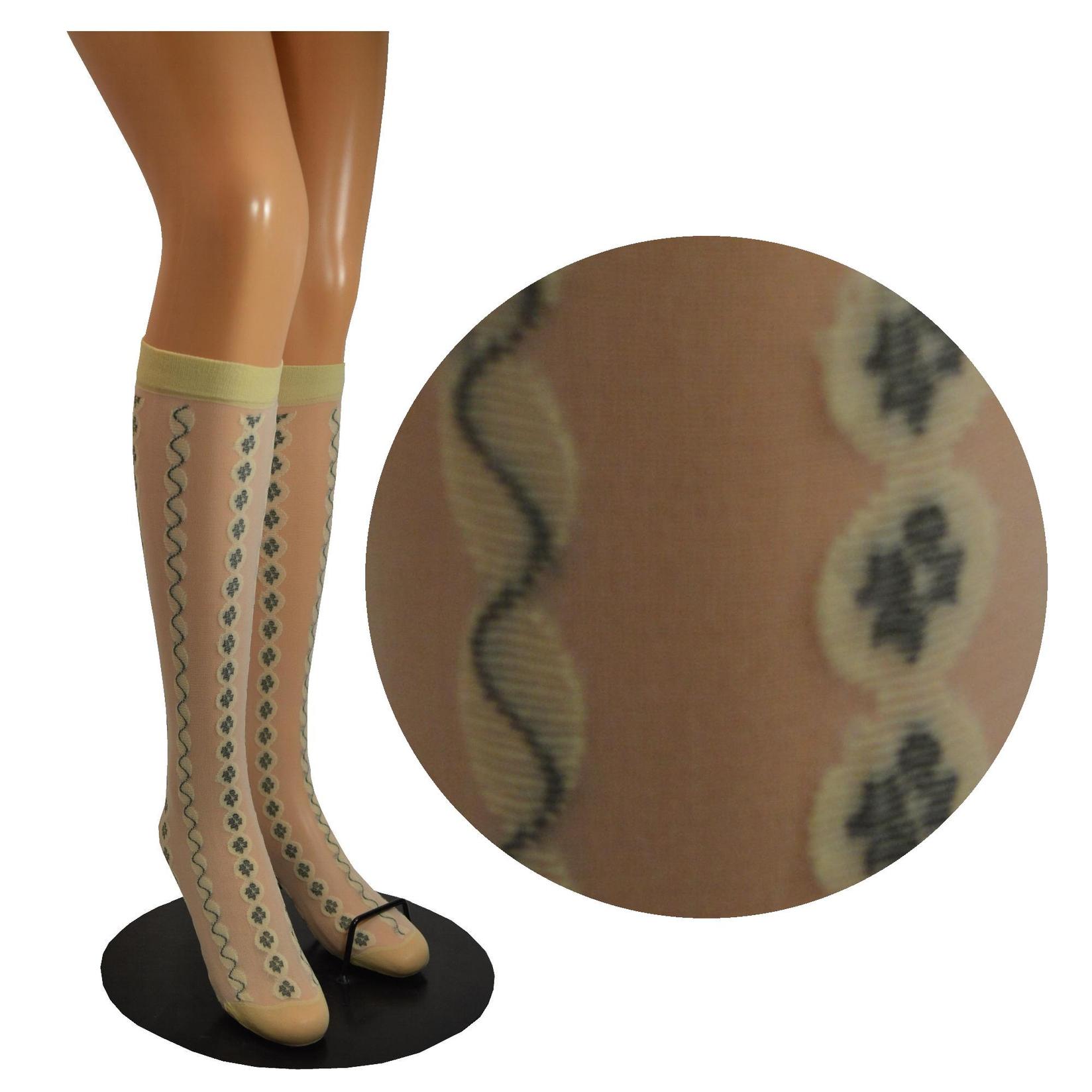 ARAI Женски Дезенирани Доколенки Дани