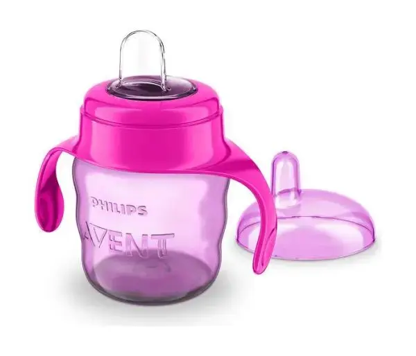 PHILIPS AVENT Чаша Easy Sip 7oz/200ml 6M+ розова