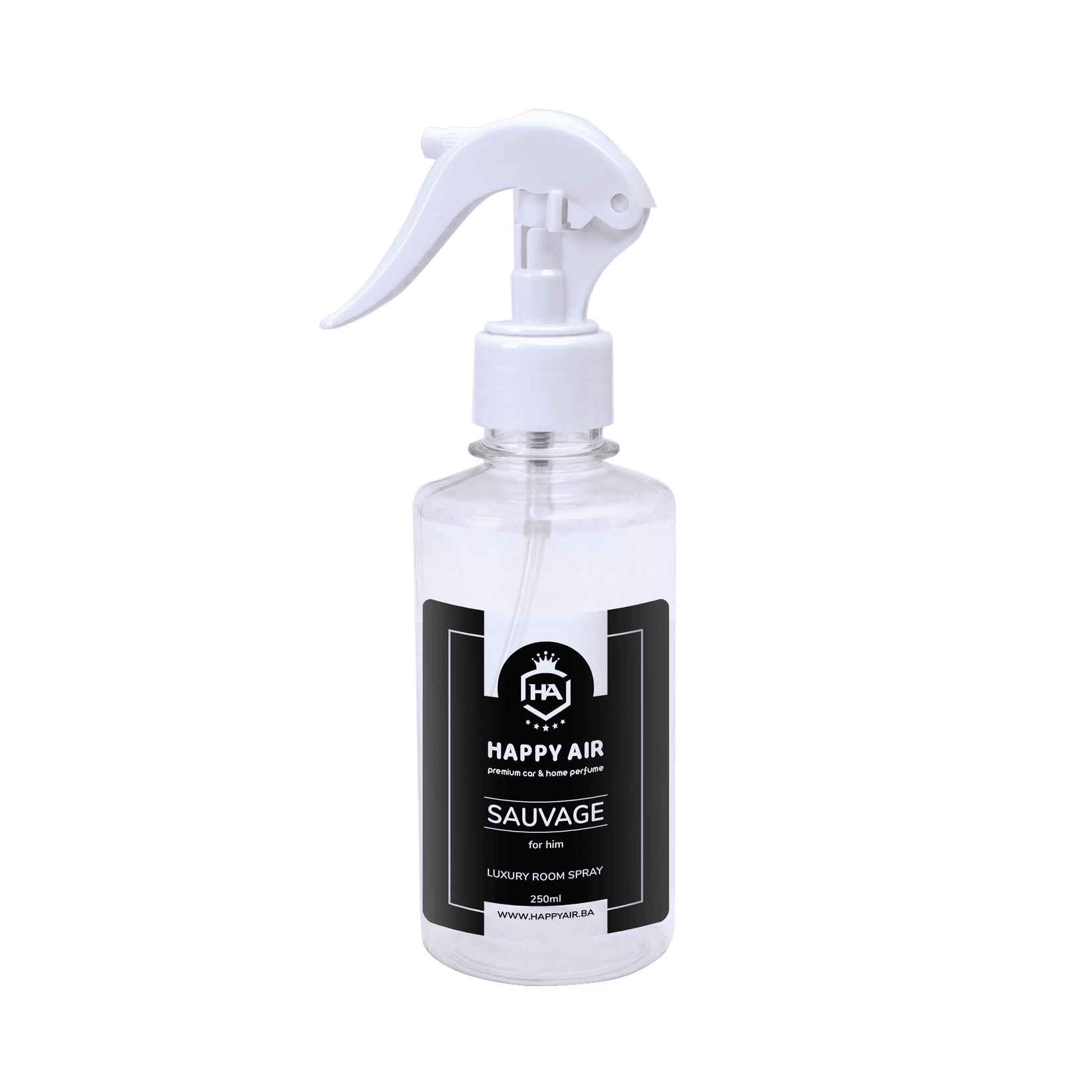 HAPPY AIR LUXURY Освежувач за воздух 250ml. SOUVAGE for HIM (Инспирирано од SAUVAGE DIOR)