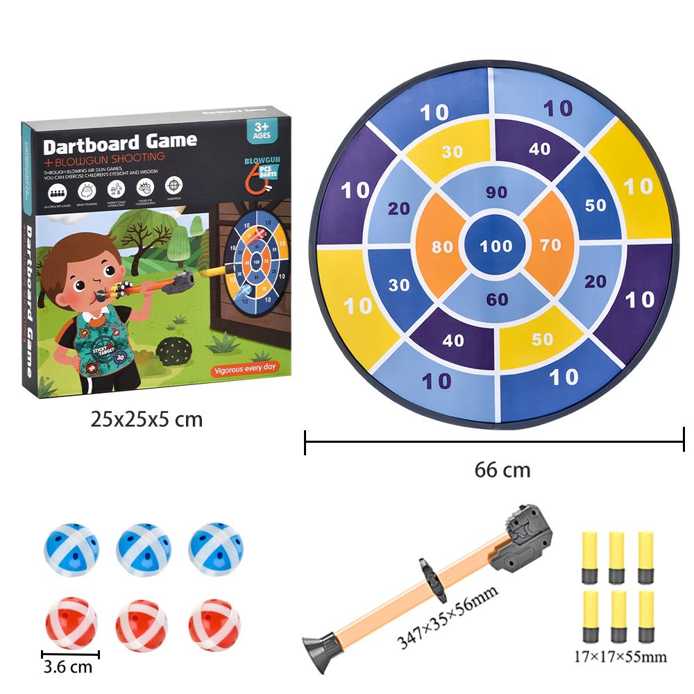 Детско пикадо со меки топки и стрели