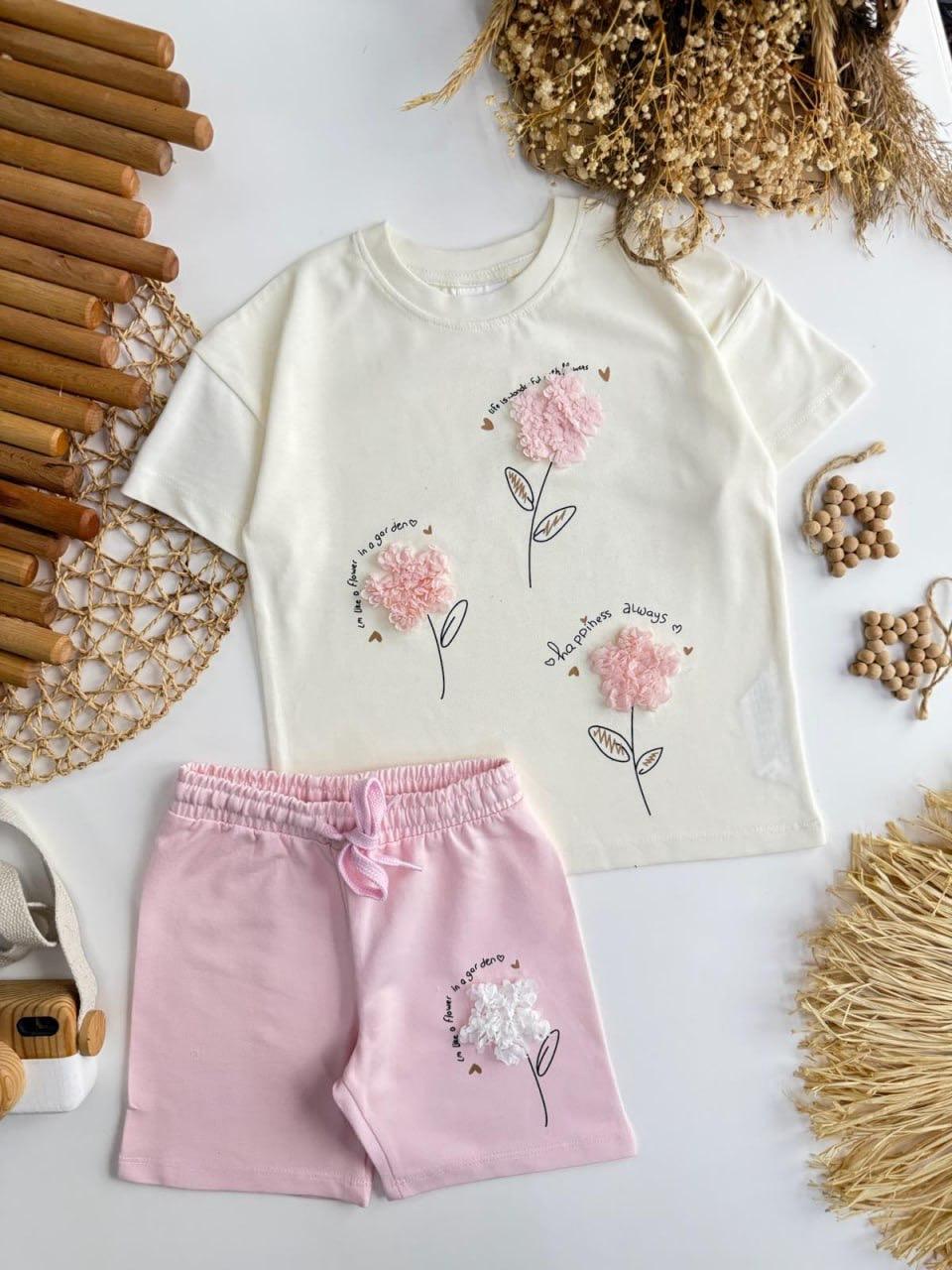 C&O Детски Комплет Со Цвет, Розе