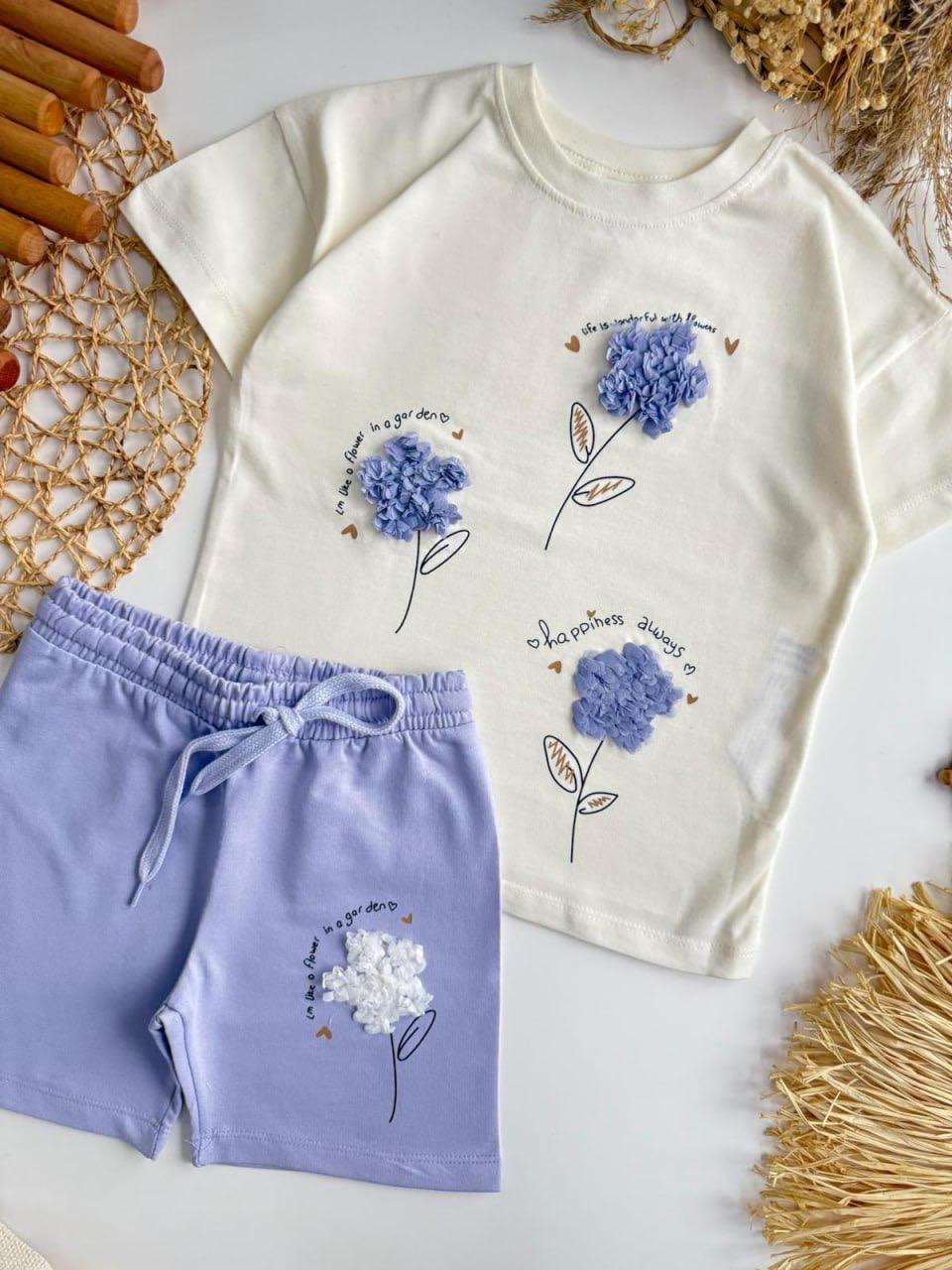 C&O Детски Комплет Со Цвет, Лила