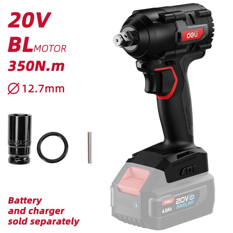 Батериски ударен одвртувач 350 1/2 Deli