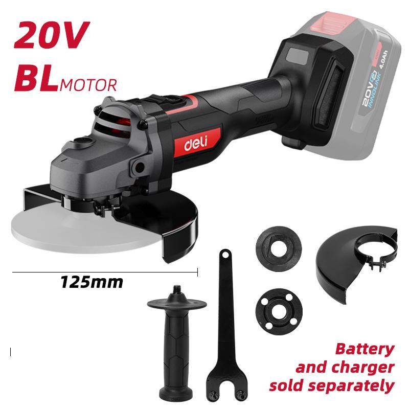 Батериска брусалица 125mm Deli