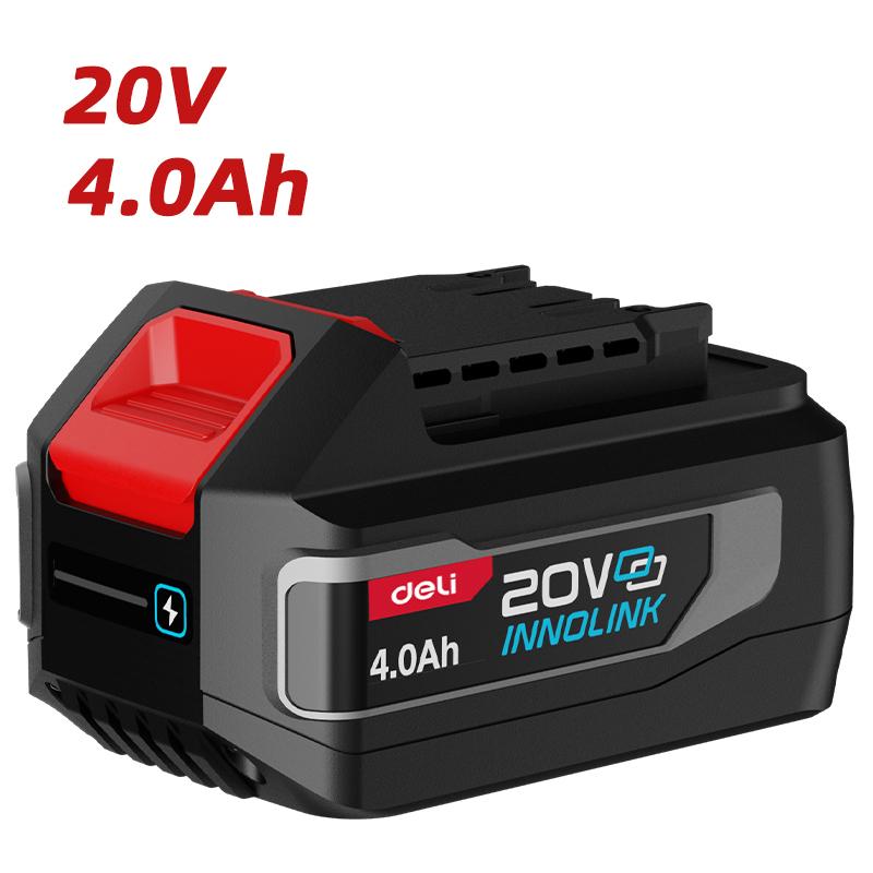 Батерија 4Ah 20V, црна серија Deli