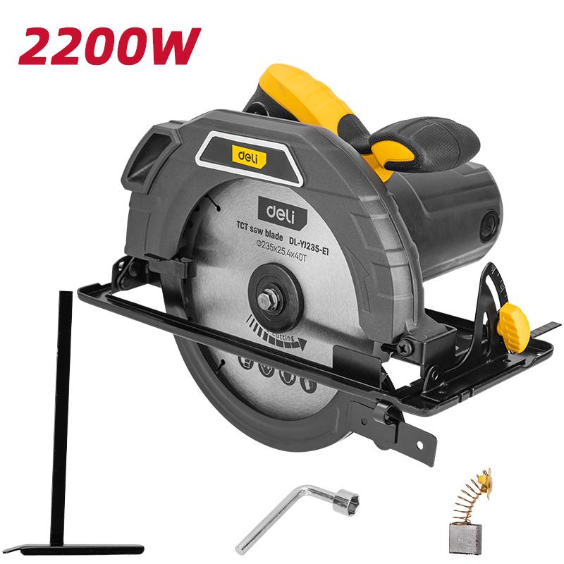 Циркулар 2200W 235*25.4mm Deli