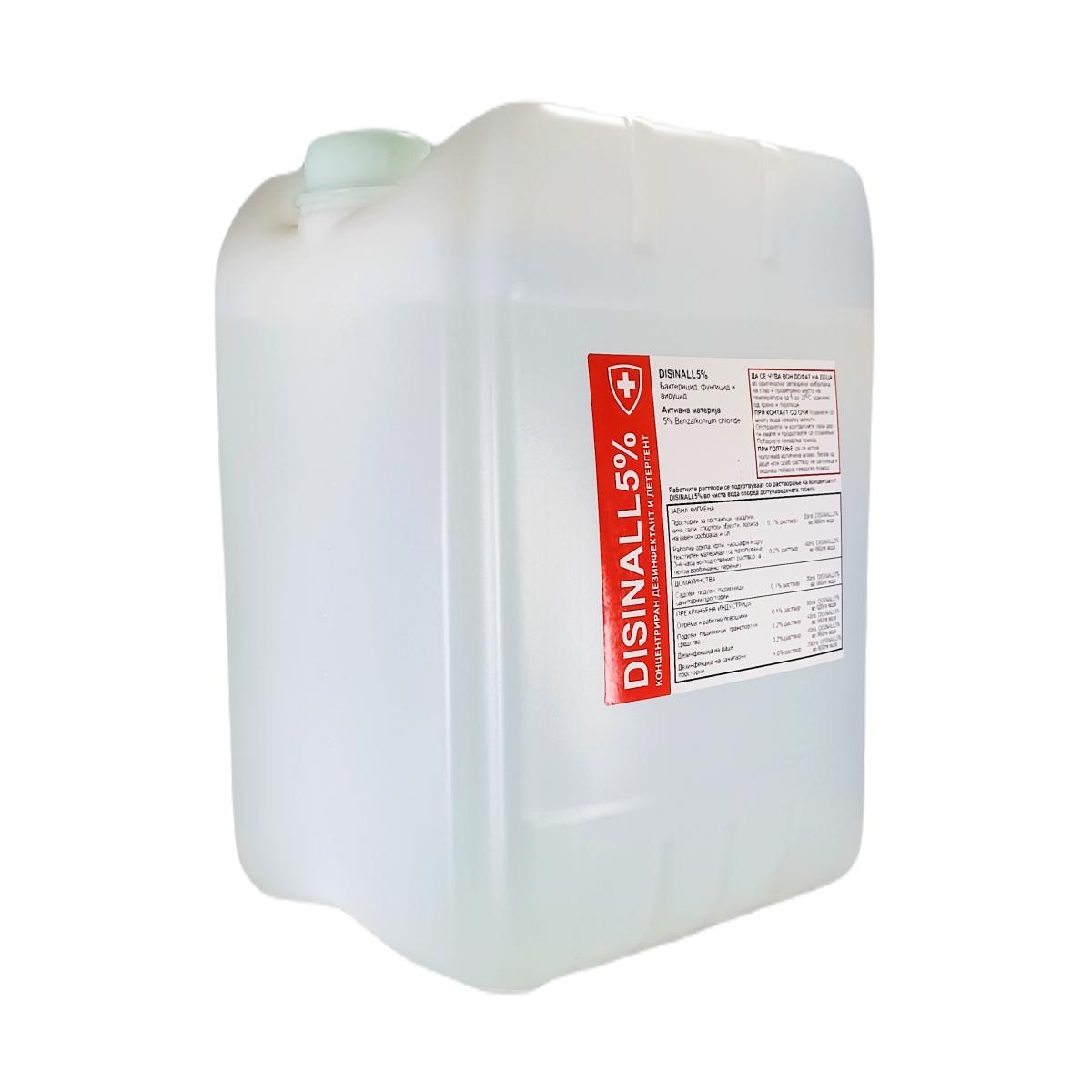 DISINALL  Концентрирано средство за дезинфекција 5% 10 L