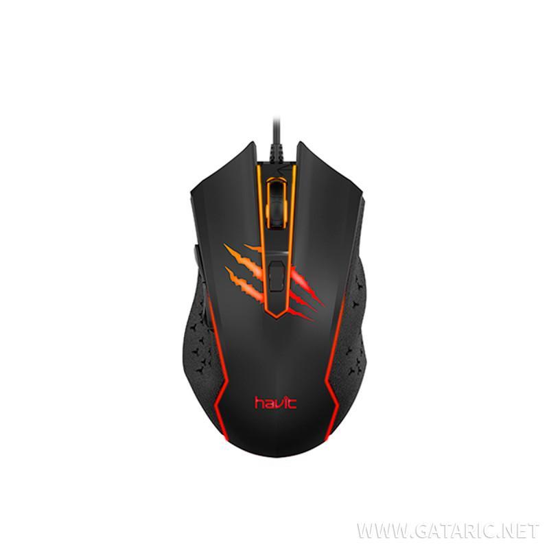 HAVIT Гејмерски Маус За PC Оптички HV-1027MS