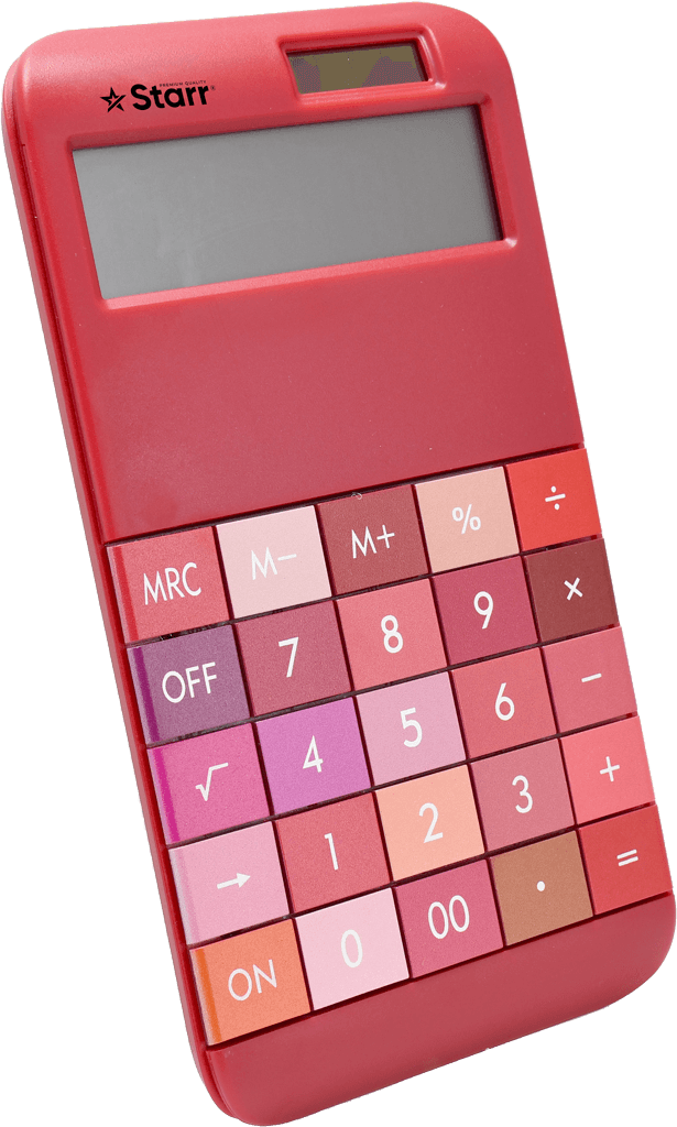 OPTIMUM Дигитрон Starr, Пастел Црвена