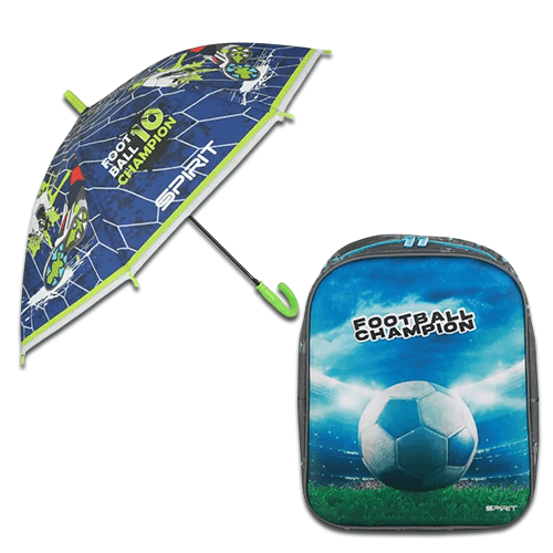 SPIRIT Предшколски сет од ранец и чадор за девојчиња