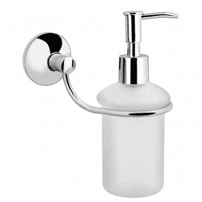 Aqua Form Држач Со Дозатор За Течен Сапун, Колекција Вива, Месинг Хромиран, 2801