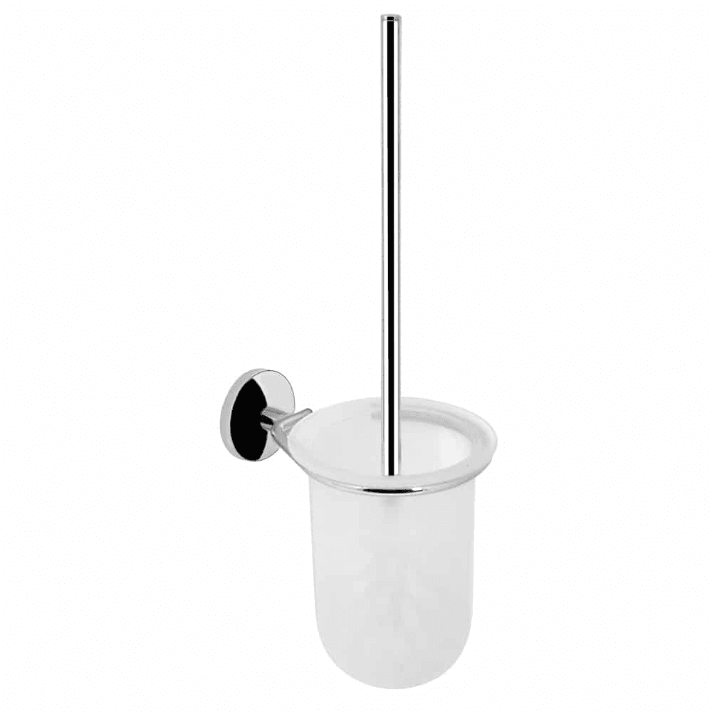 Aqua Form Четка За Вц Школка За На Зид Стакло, Колекција Алфа, Месинг Хромиран, 5701