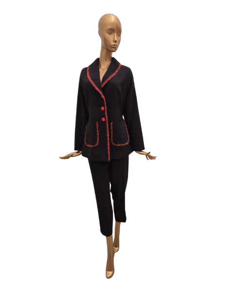 Tash collection Комплет црно-портокалов