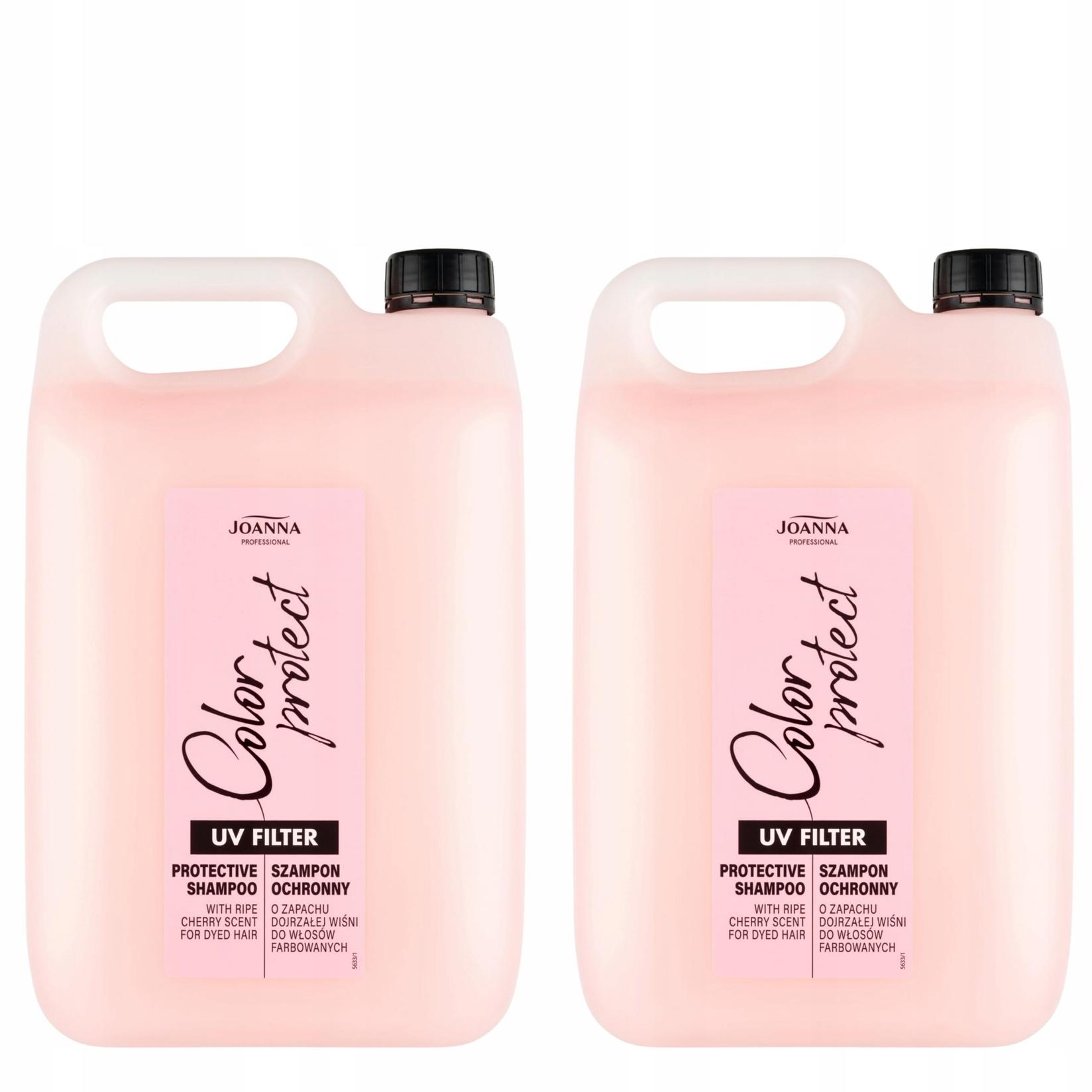 Joanna Professional Protective Shampoo со UV Филтер за Боена Коса 1l