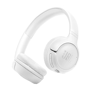 JBL Bluetooth слушалки TUNE 530BT, бели