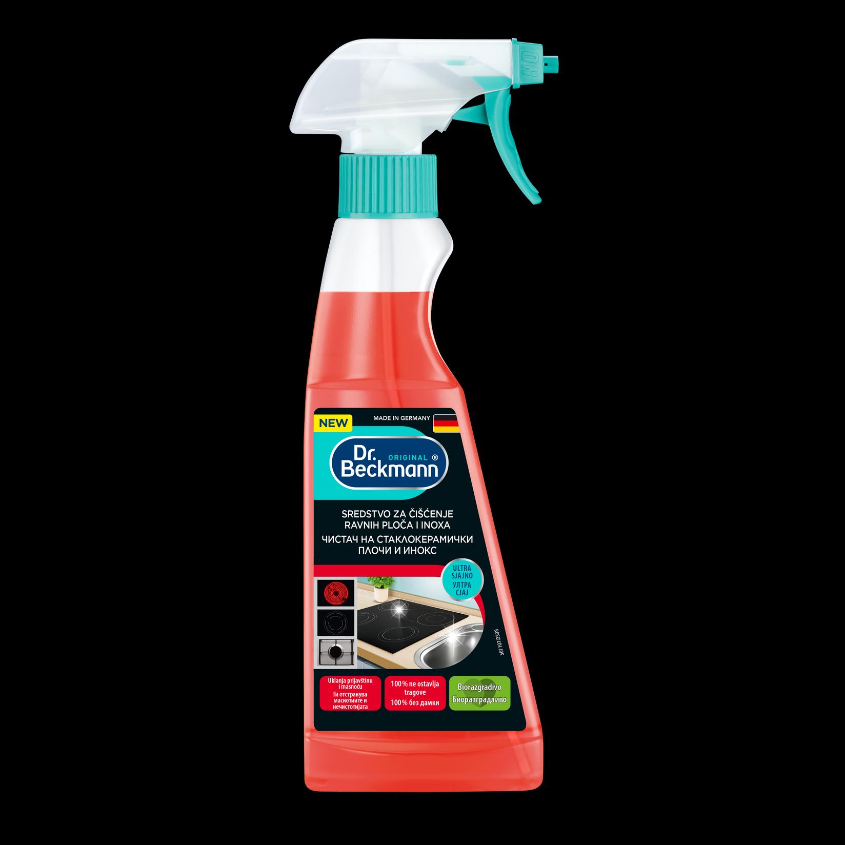 Dr.Beckmann Шпорет за чистење на рамни чинии, 250мл