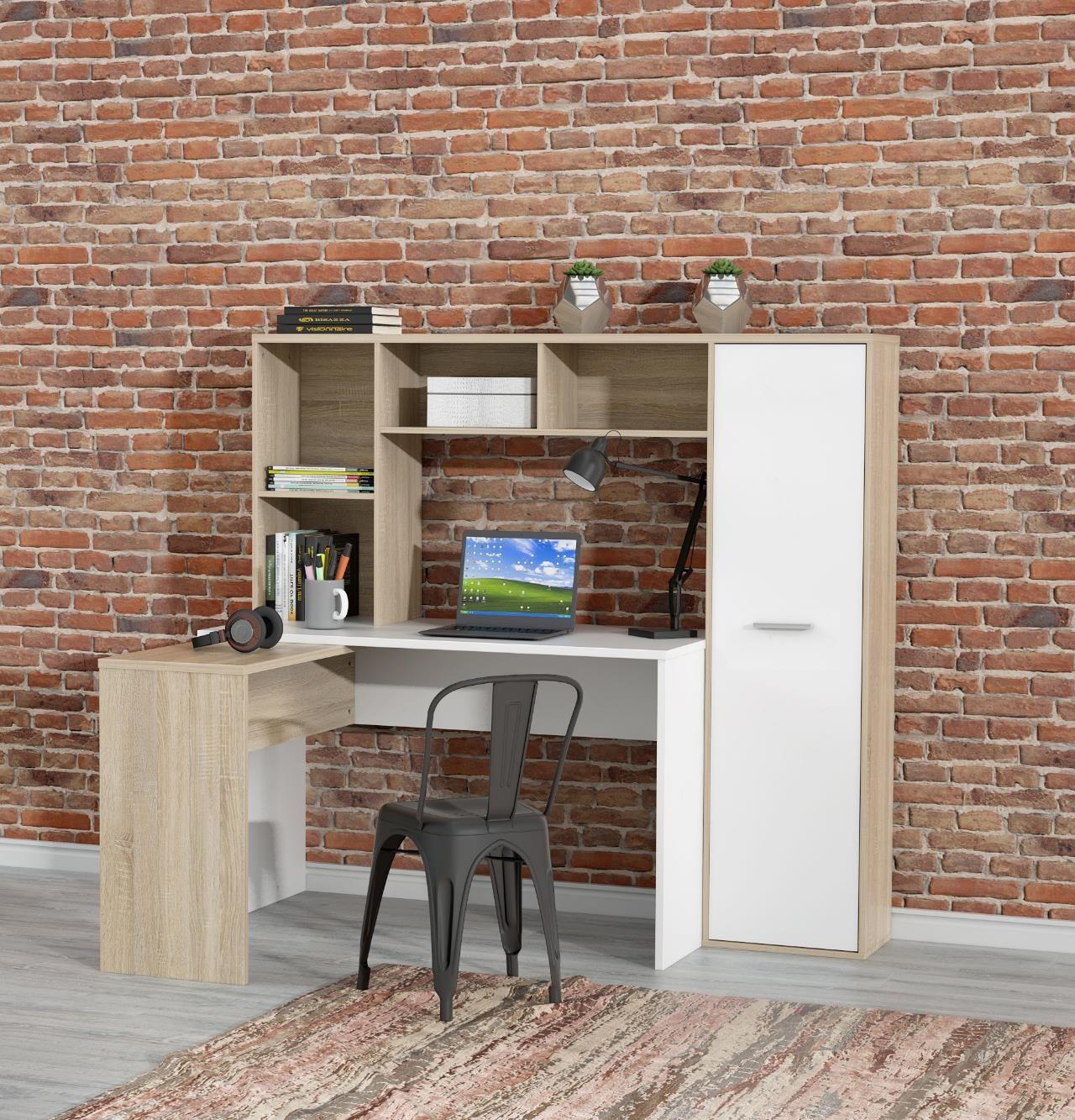 МЕБЕЛ-ВИ Биро Ериаду големо даб