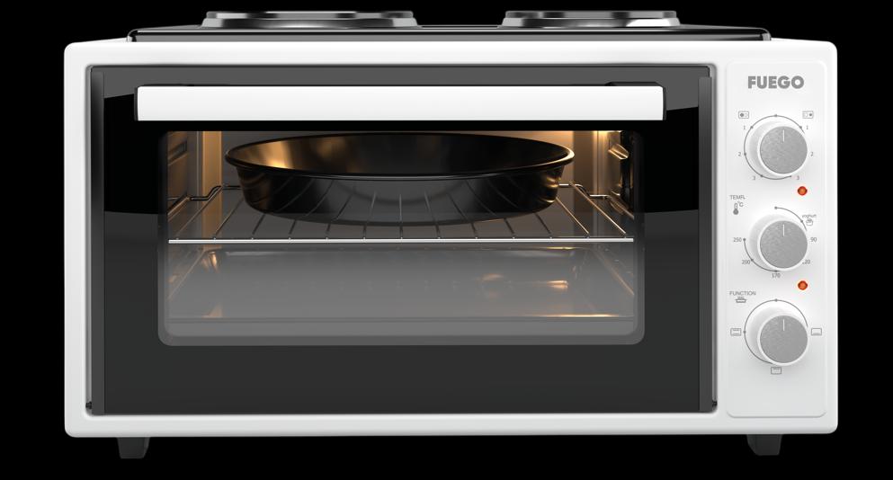 Fuego Мини Печка Mofgfe 4503 W Бела