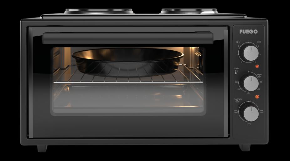 Fuego Мини Печка Mofgfe 4503 B Црна