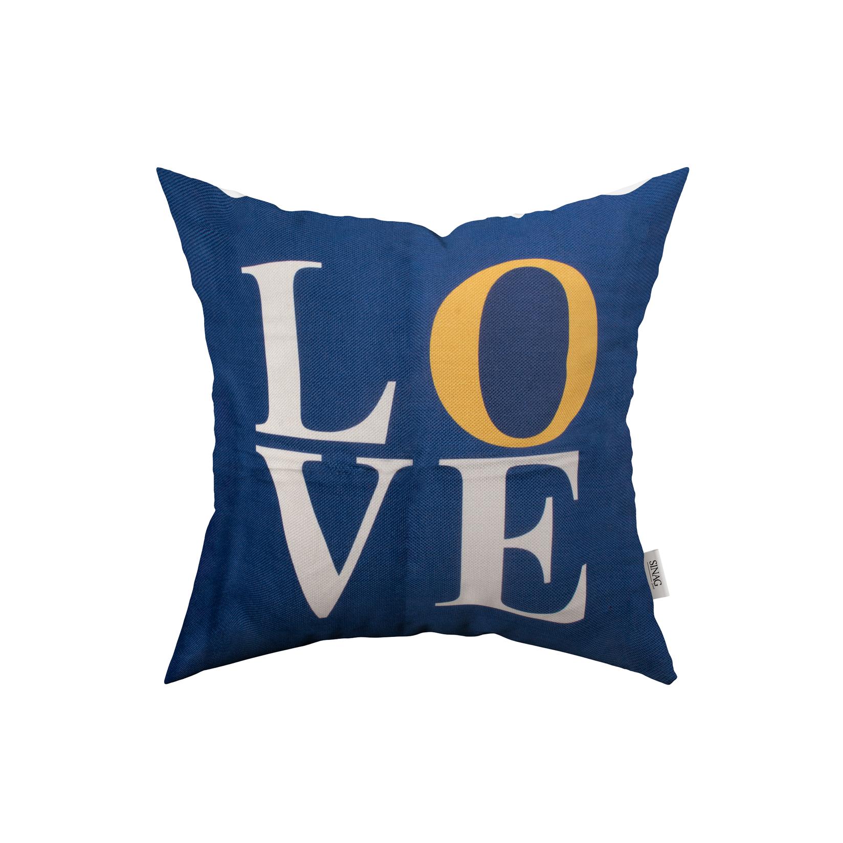 SINAG HOME Декоративна перница love 45х45