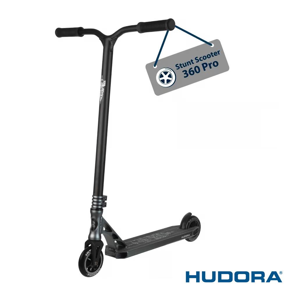 HUDORA Акробатски Тротинет Скутер 360 Про, Антрацит