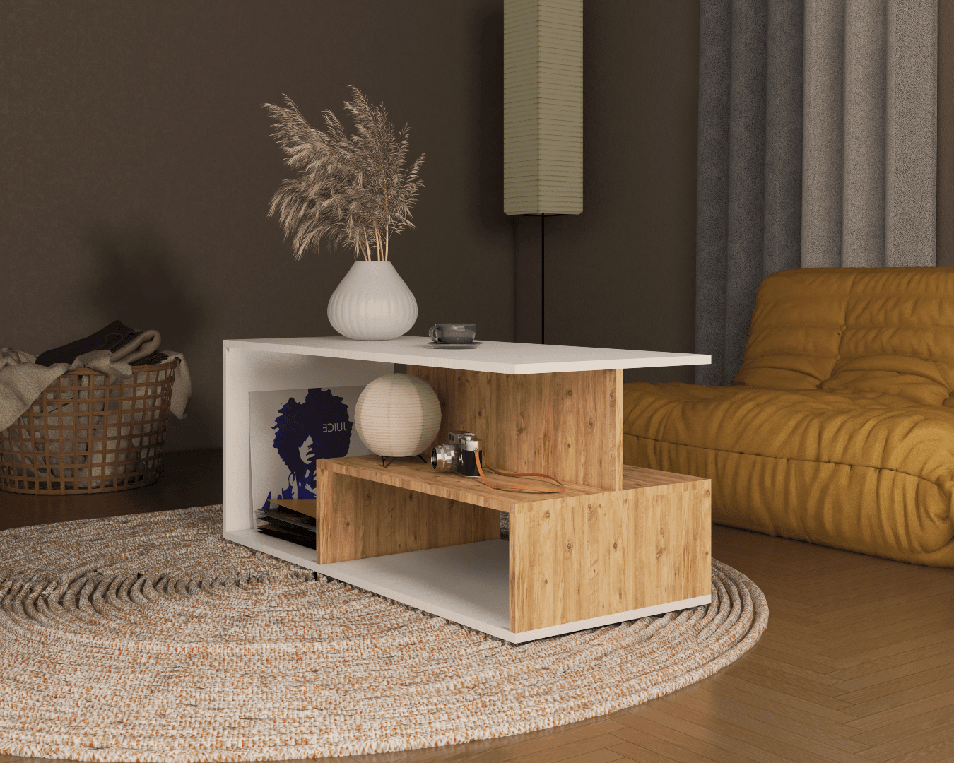 Sitonia Клуб/Кафе масичка Dalia - 90 × 50 × 50 см