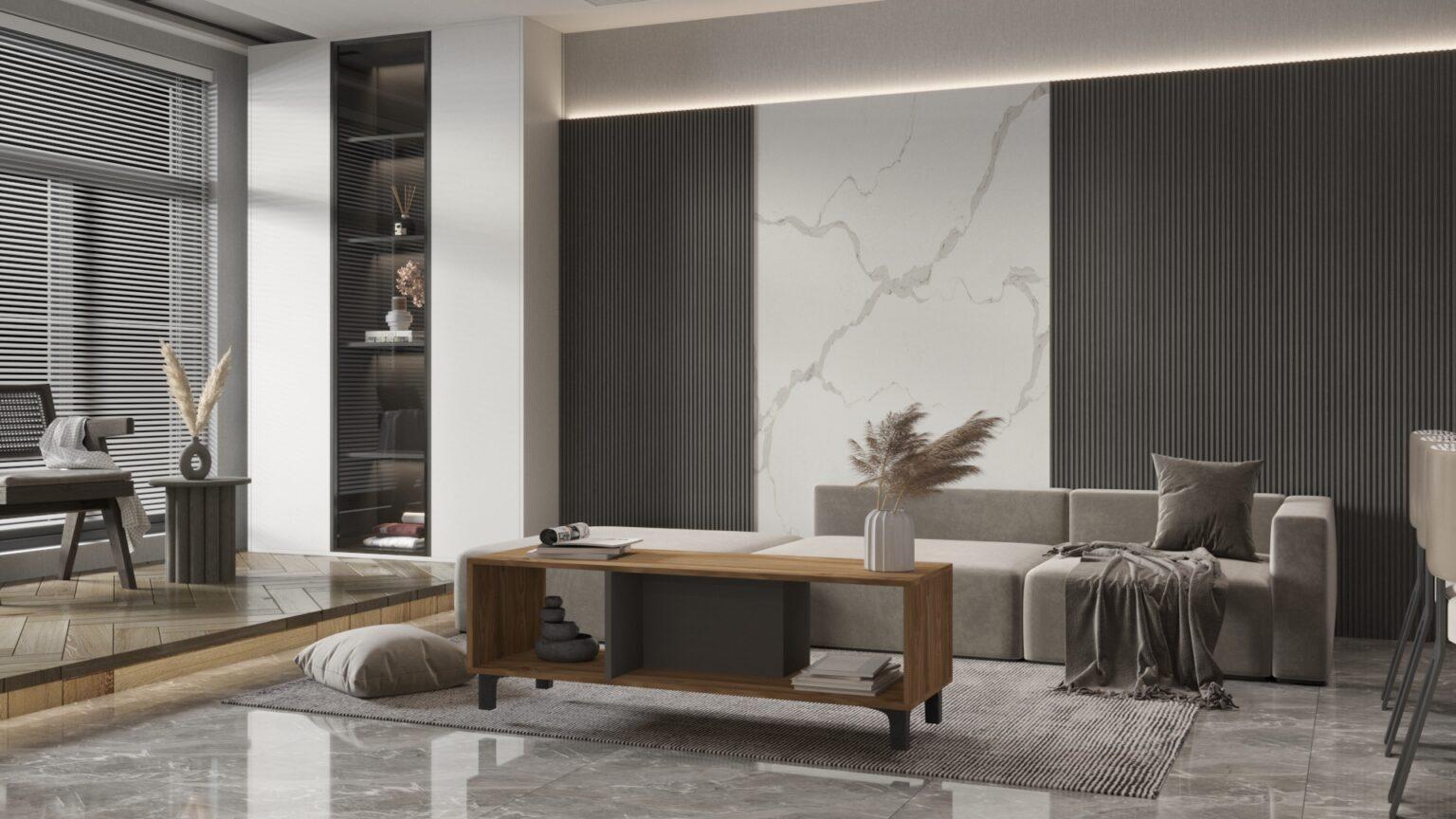 Sitonia Клуб/Кафе масичка ELYRA - 100 × 45 × 43 см